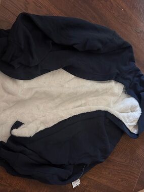 Hollister Navy Blue Hoodie with White Tag